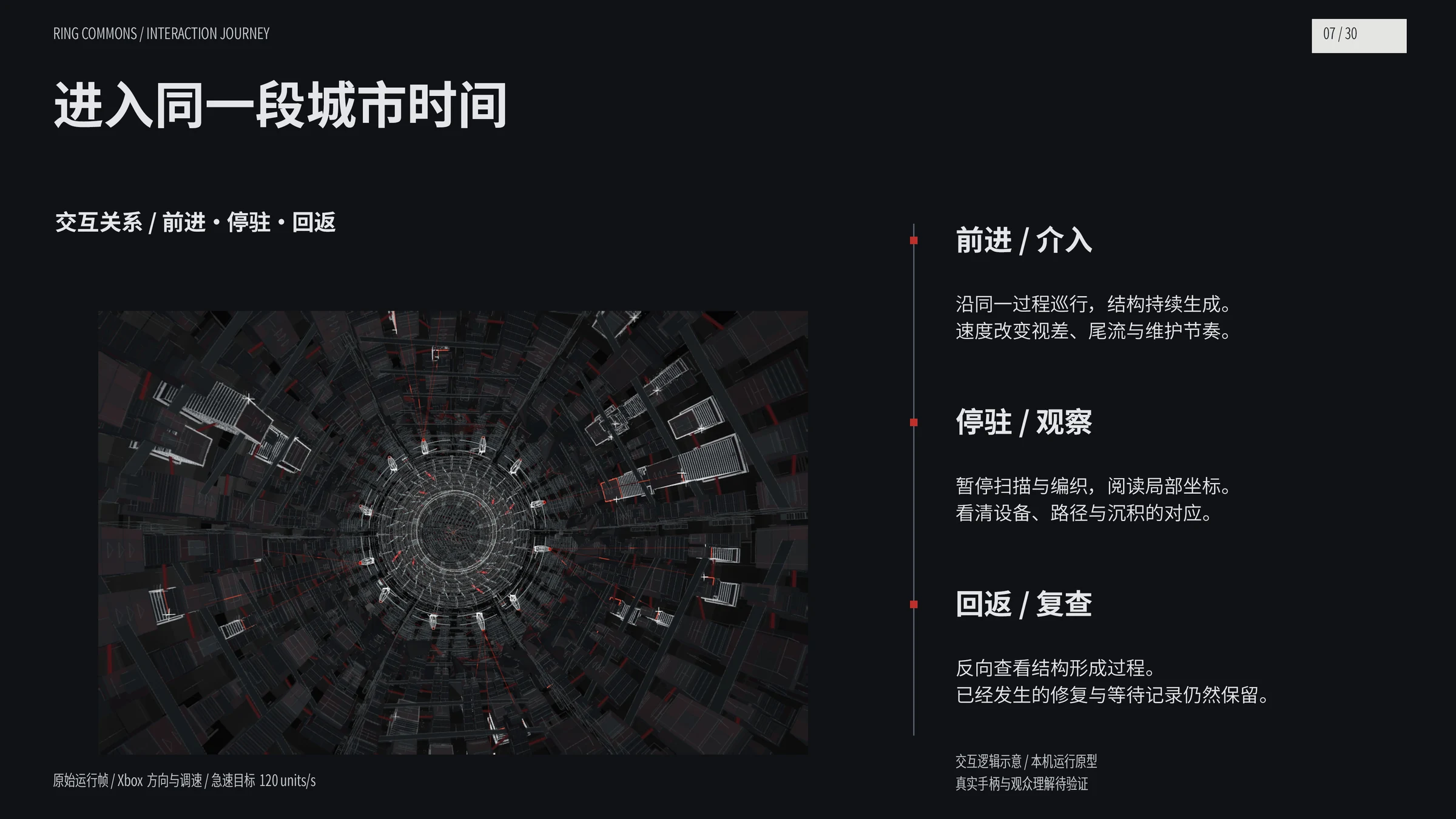 环流之城作品集第7页，项目概念、过程与成果记录